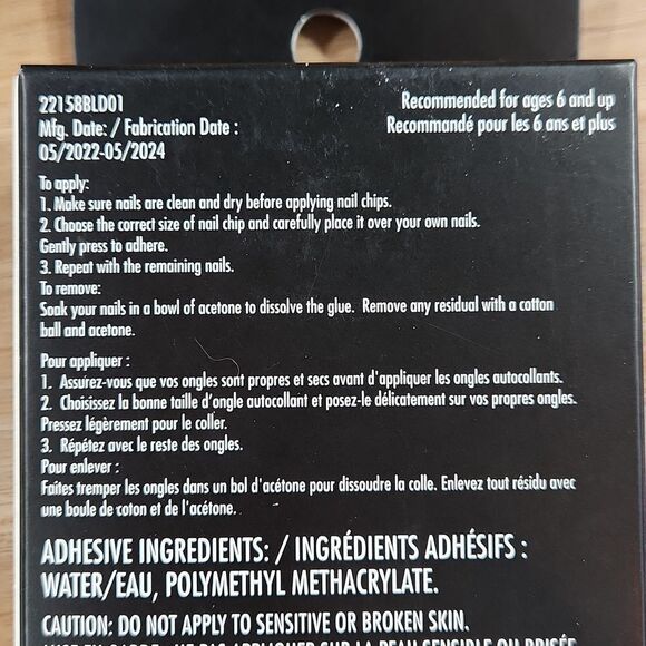 🔺️HOST PICK NIB Alice in Wonderland Press on Nail Chips - Picture 3 of 3